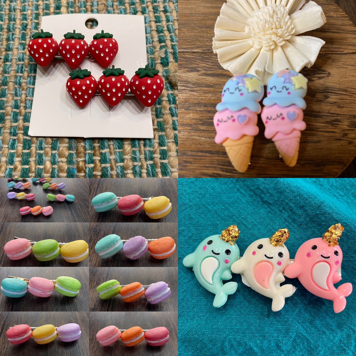 Accessory Advent Calendar 2025 | 24 Days Hair Clips Earrings | Christmas Countdown Gift Box Girls Women Jewelry Holiday Surprise