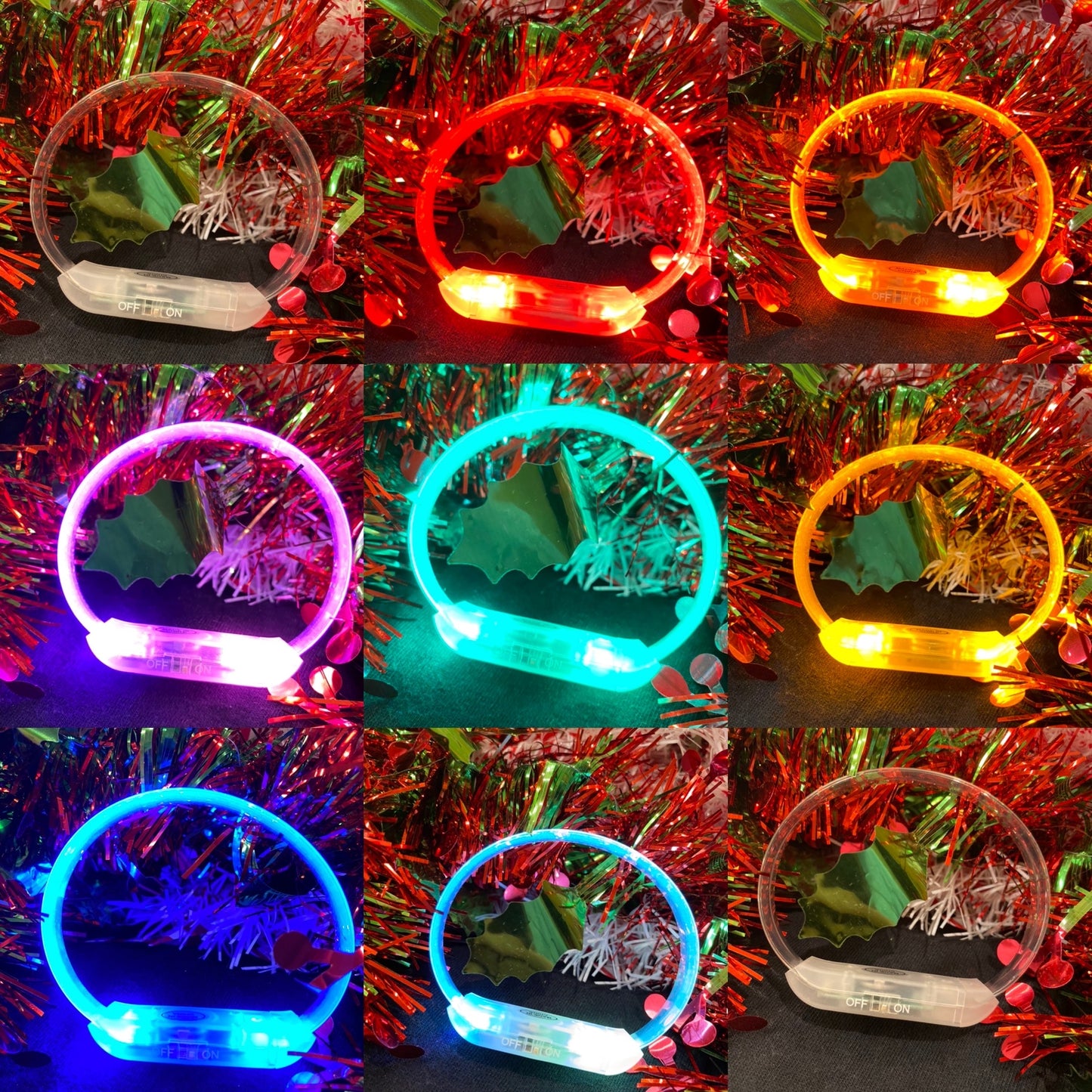 LED Light-Up Sound Activated Bracelet, Music Activated for Concerts, Sport, Outdoor Events, and Party Atmosphere for Enhanced Experience