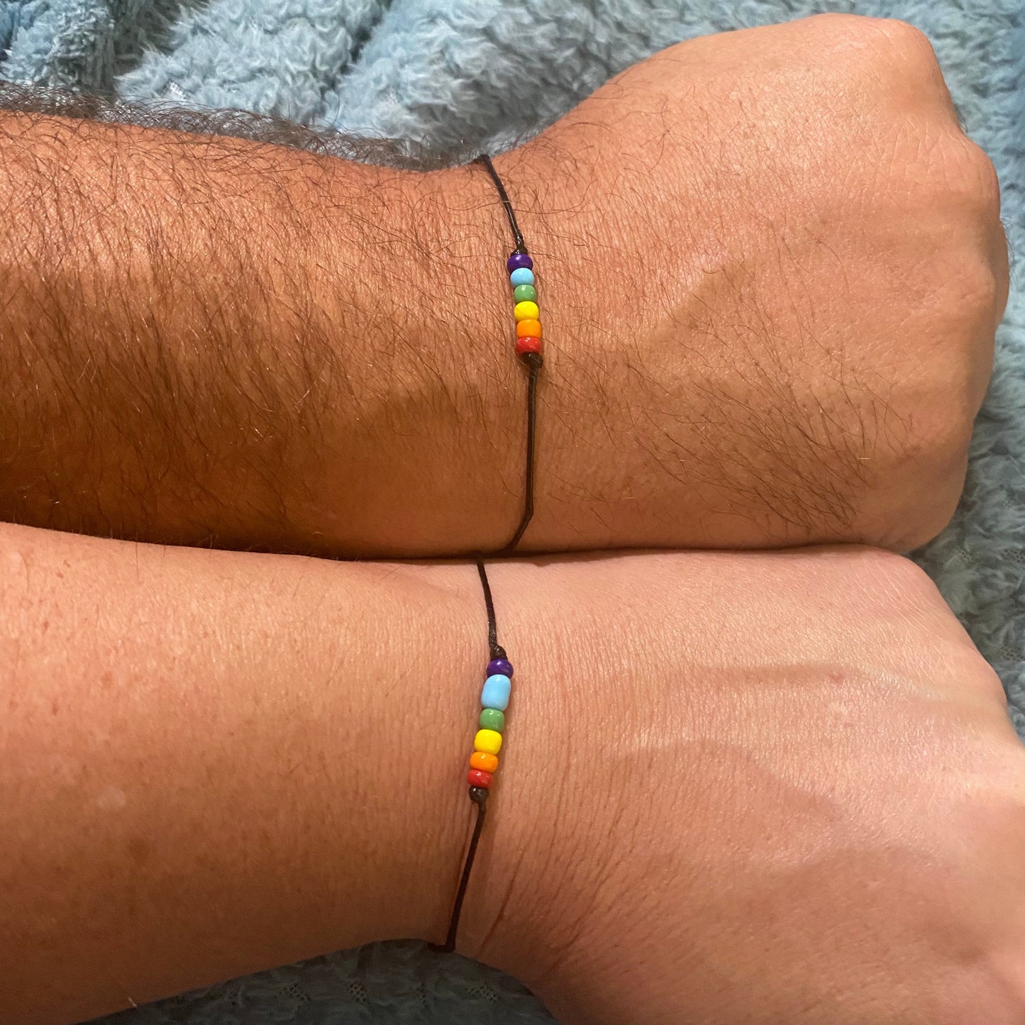 Pride - LGBTQ - Ally "Best Friends" Dual Bracelet pack