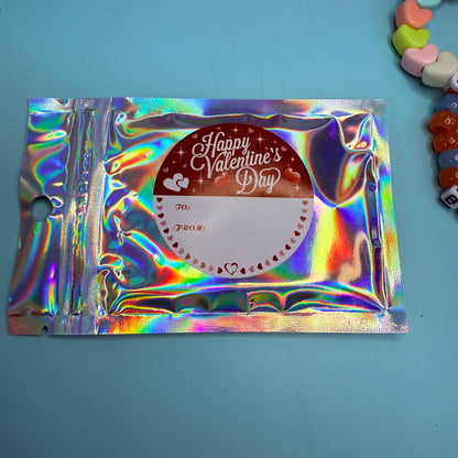 Magical Music Valentines – Friendship Bracelet Card Set, Beaded Gift for Kids, Teens & Friends, Pop Star Vibes, Unique Classroom Cards