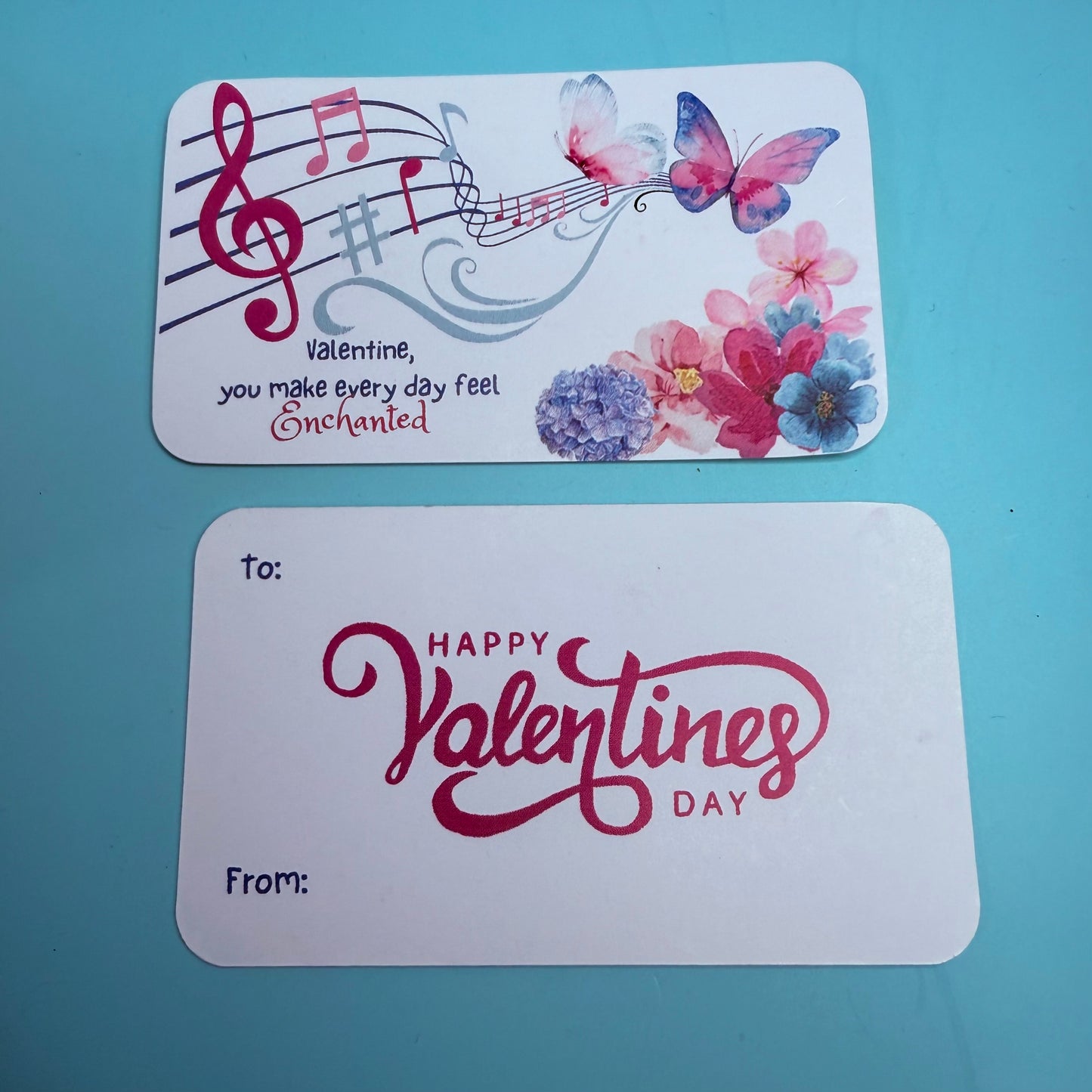 Magical Music Valentines – Friendship Bracelet Card Set, Beaded Gift for Kids, Teens & Friends, Pop Star Vibes, Unique Classroom Cards