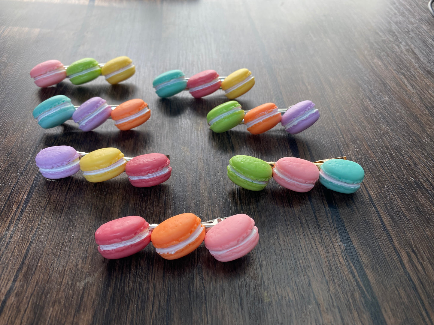 Pastel Macarons, Spring Themed Tea Party Easter Hairclip