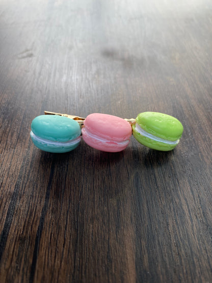 Pastel Macarons, Spring Themed Tea Party Easter Hairclip