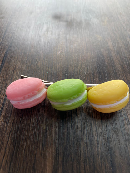 Pastel Macarons, Spring Themed Tea Party Easter Hairclip